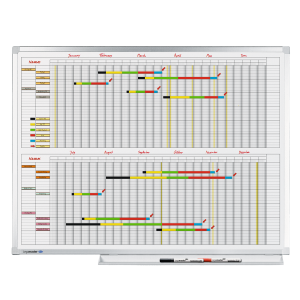 Legamaster årsplaneringstavla, 7 dagar/vecka