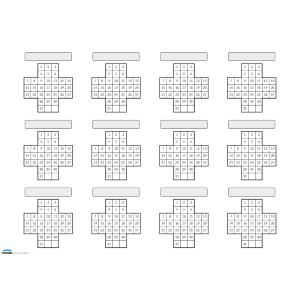 Dashboard 12st gröna korset, A3