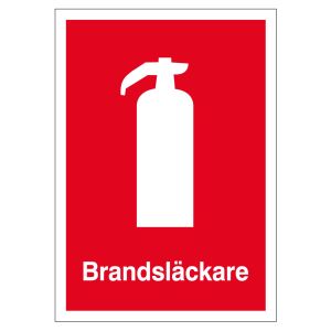 Brandsläckare (skylt)