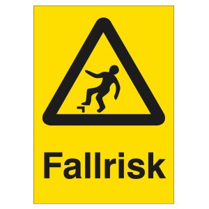Fallrisk (skylt)
