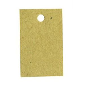 Håletikett Rektangel, 35x55mm