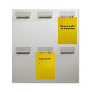 Ringpärmstavla 72 x 80 cm