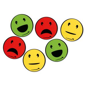 Magneter Emoji, 6 st/frp