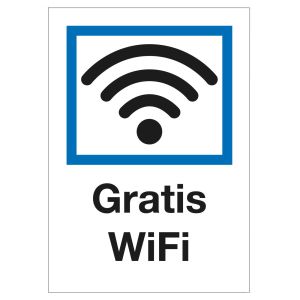 Gratis WiFi (skylt)