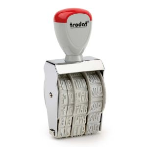 Sifferbandstämpel, Datum 4 mm