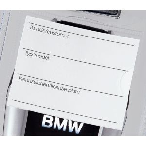 Extra Märketiketter för nyckelficka, 100 st