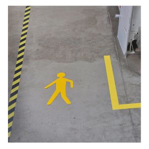 Golvmarkering "Fotgängare"