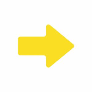 Golvmarkering "Pil", 10 st