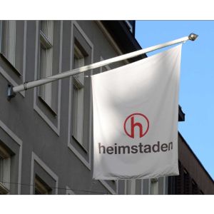Tryckt flagga för fasadflaggstång