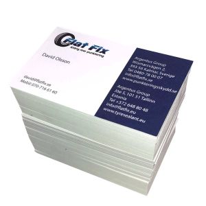 Visitkort med flerfärgstryck, 250 st