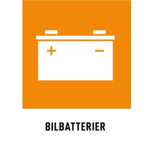 Bilbatterier (skylt)