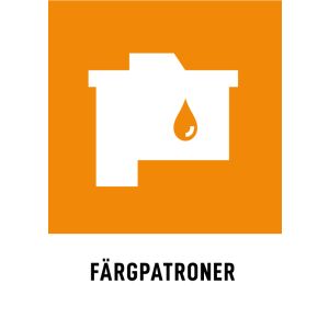 Färgpatroner (skylt)