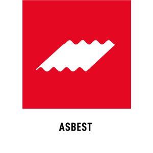 Asbest (skylt)