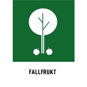 Fallfrukt (skylt)