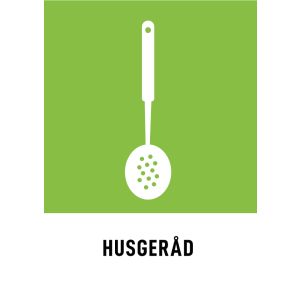 Husgeråd (skylt)