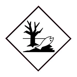 Farligt Gods-etikett Marine Pollutant, 250 st