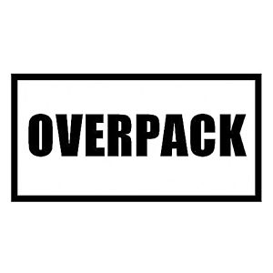 Farligt Gods-etikett OVERPACK, 500 st