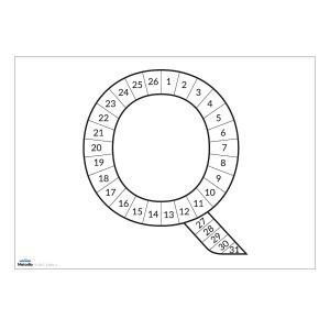 Uppföljningsbokstäver A4; D, E, L, M, P, Q, S, T