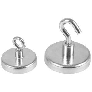 Magneter extra starka med krok, 5 st