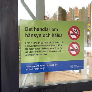 Plastskylt, A5, med tryck