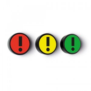 Magneter Utropstecken, 5 st/frp