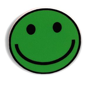 Smileymagnet Grön
