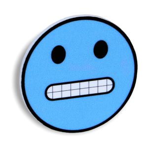 Smileymagnet Blå