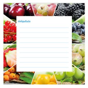 Inköpslista 14 x 14 cm