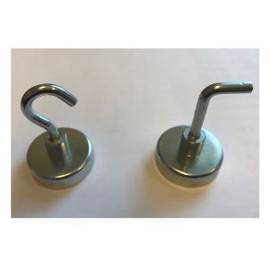 Magneter med krok, 5 st