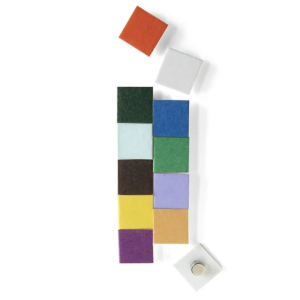 Mosaik magneter, 12 st