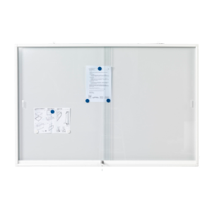 Visningsskåp med skjutdörrar