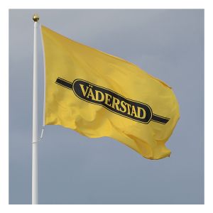 Screentryckt flagga 165g med 2-färgstryck