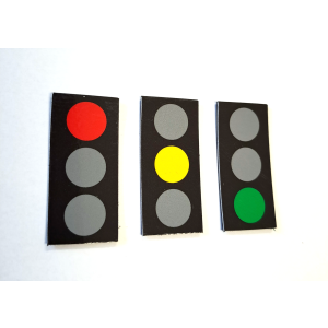 Trafikljusmagneter, 3st/frp