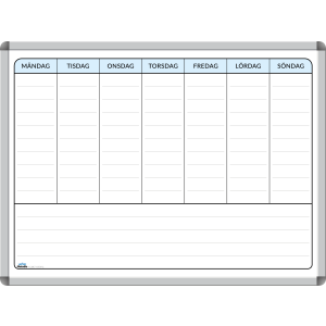 Veckoplaneringstavla