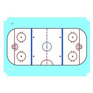Taktiktavla Ishockeyrink