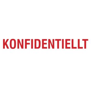 KONFIDENTIELLT (stämpel)