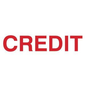 CREDIT (stämpel)