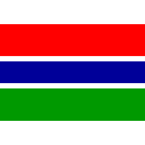 Gambia (bordsflagga)