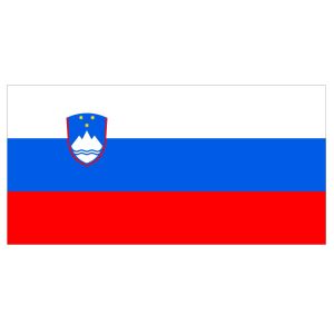 Slovenien (bordsflagga)