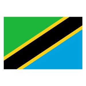 Tanzania (bordsflagga)