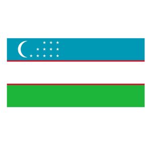 Uzbekistan (bordsflagga)
