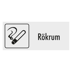 Rökrum (skylt)