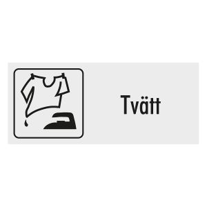 Tvätt (skylt)