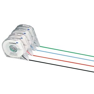 Uppdelningsband, flera färger och storlekar