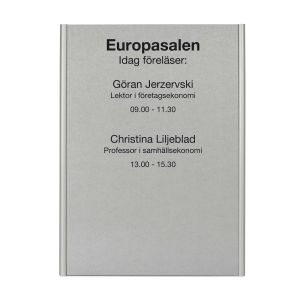 Infohållare A3 - Plan