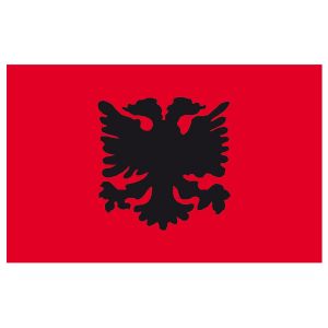 Albanien (flagga)