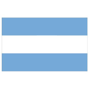 Argentina 200 cm flagga