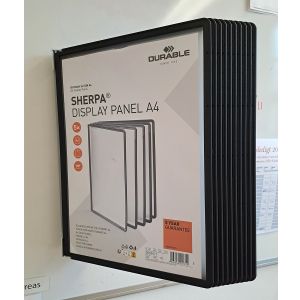 Magnetisk dok.hållare 10 flikar, plats för 20 ark