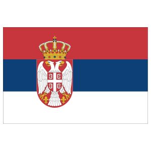 Serbien (flagga)