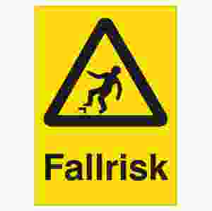 Fallrisk (skylt)